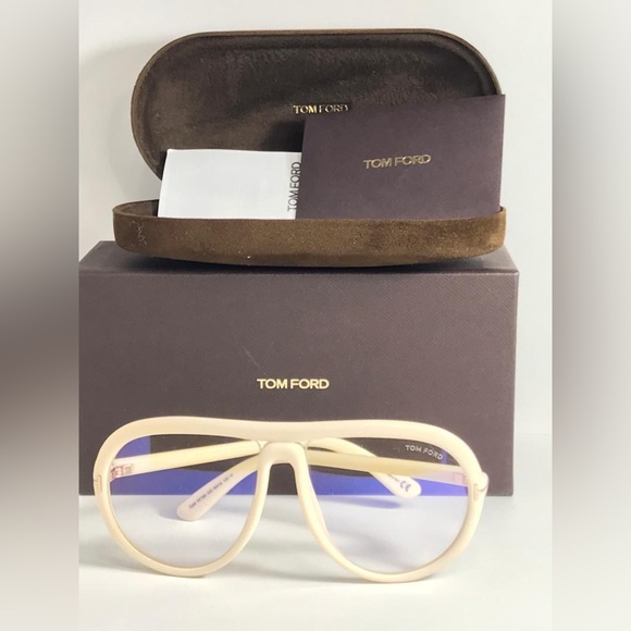 New 🔥🔥 - TOM FORD Eyeglasses Cybil TF768 025 - Picture 12 of 17